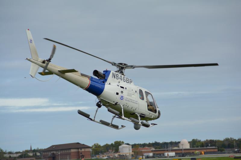 CBP helicopters and aircraft from Buffalo Air Unit joined multiagency task force resulting in arrest of 20 individuals on May 12