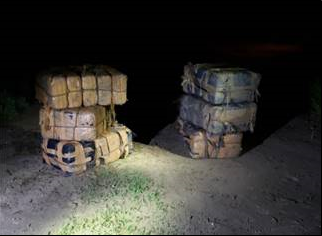 A load of marijuana seized by Border Patrol near Rio Grande City.
