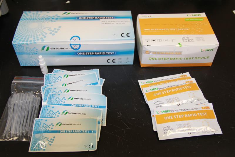 Unapproved coronavirus test kits seized by CBP in May 2020
